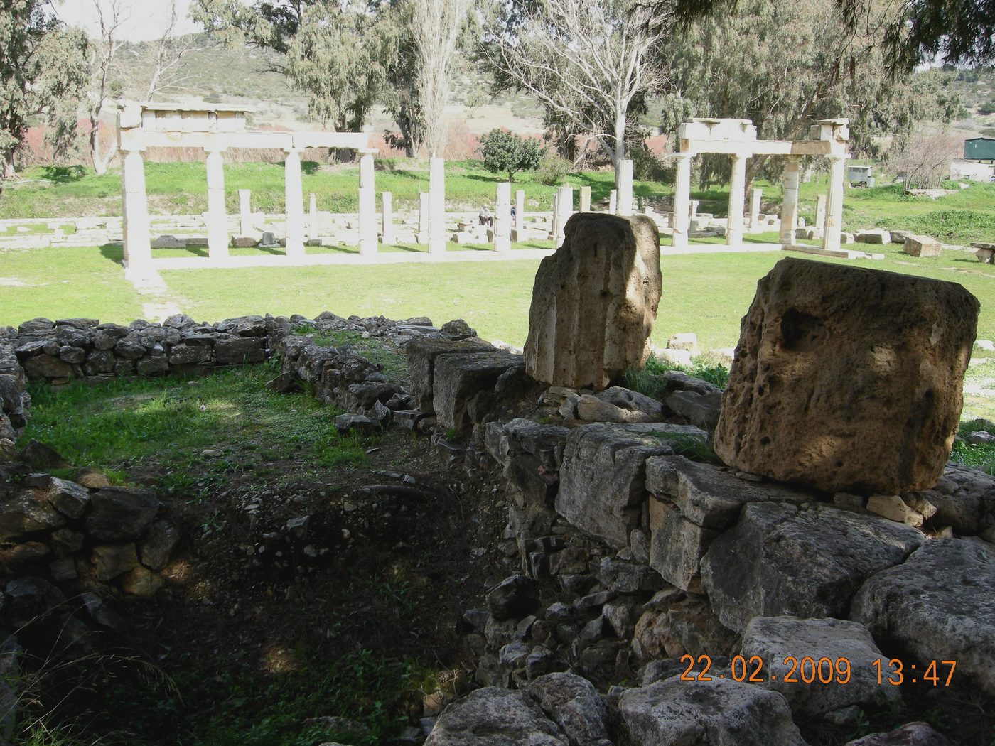 The Stoa of the Sanctuary of Artemis at Brauron (Vravrona), east Attica